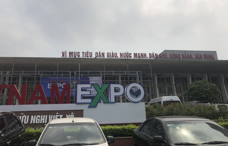 湖南维多利亚老品牌vic旅行河内国际商业展  耐磨陶瓷产品拓展越南市场