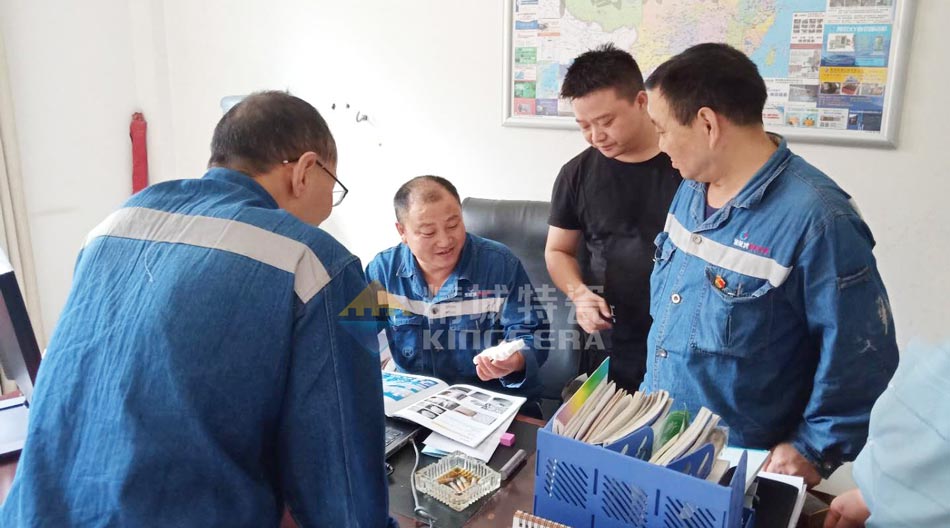 维多利亚老品牌vic特瓷赴四川某水泥厂现场勘探以及手艺交流