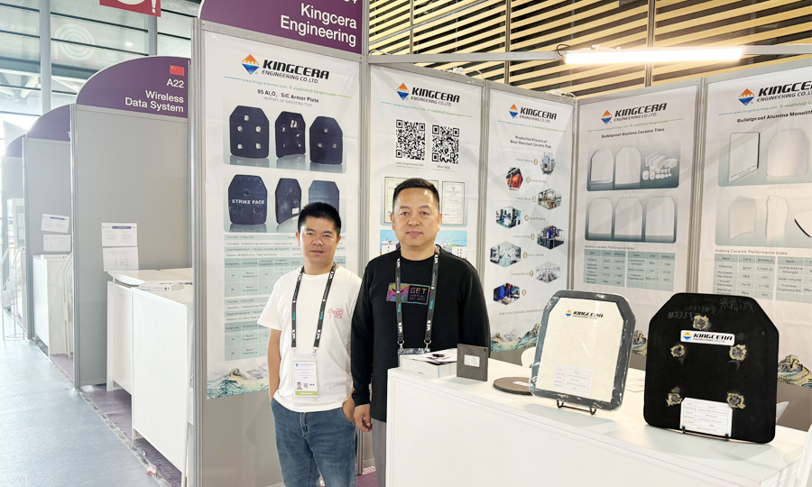 湖南维多利亚老品牌vic携最新防弹产品亮相法国欧洲国际防务展