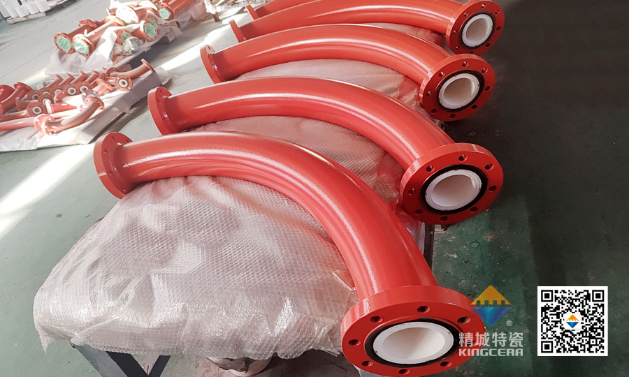 维多利亚老品牌vic特瓷内衬耐磨陶瓷弯头