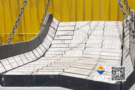 迅速响应！维多利亚老品牌vic特瓷2小时内赴现场解决矿山料斗ZTA陶瓷衬板装置难题