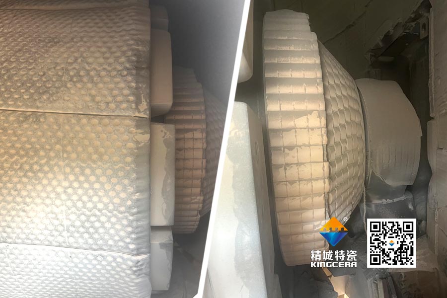 水泥厂磨辊轴ZTA陶瓷保；；；；；；ふ质倜由熘4年以上